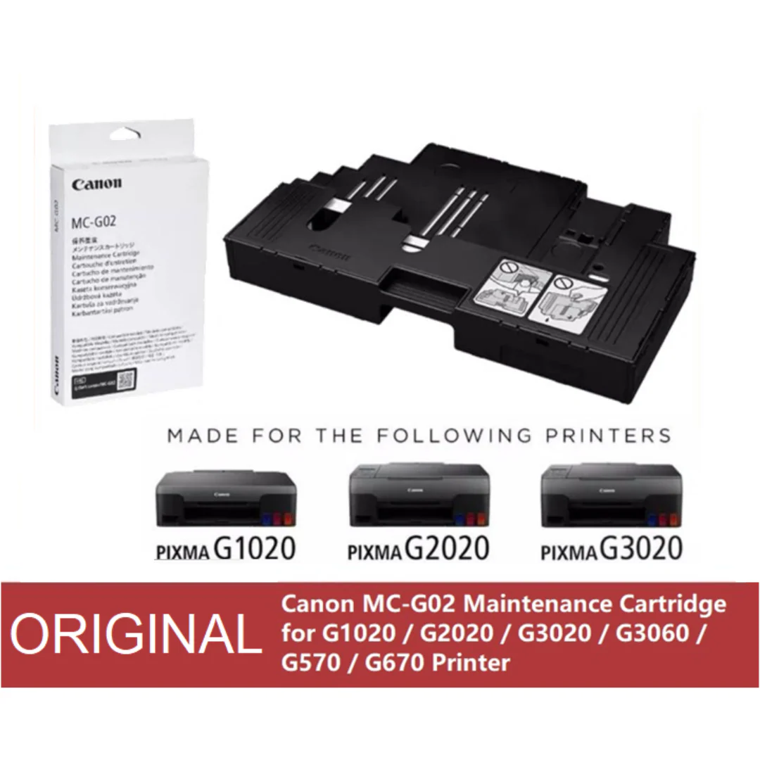 Canon MC-G02 Maintenance Cartridge for Pixma G1020, G2020, G3020, G570, G670 (Genuine) - Image 4