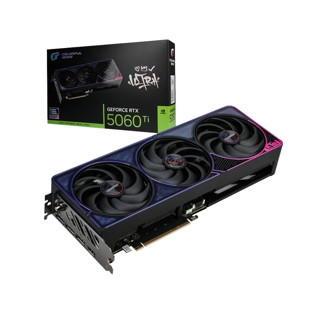 Colorful iGame RTX 5060 Ti Ultra OC 16GB-V GDDR7 Graphics Card