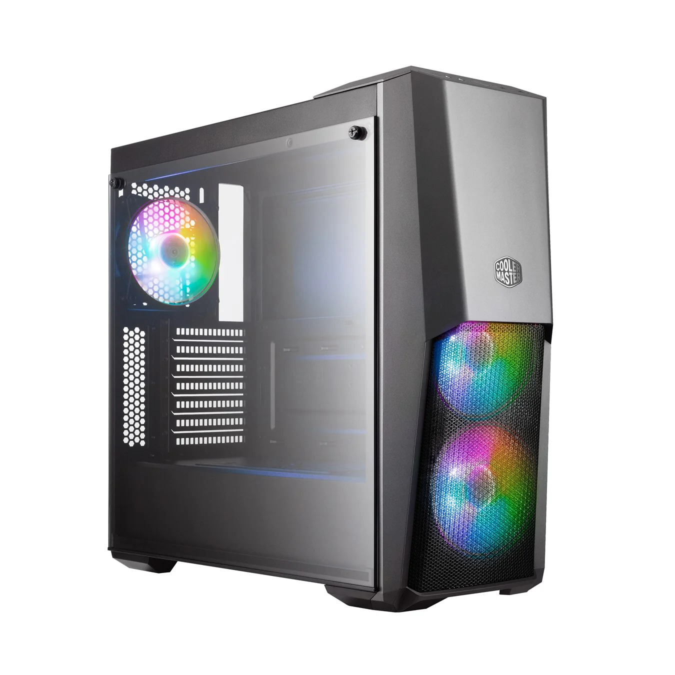 Cooler Master Masterbox MB500 ARGB TG Case MCB-B500D-KGNN-S01 (Free 2x120mm Cooler Master MF120 Prismatic ARGB)