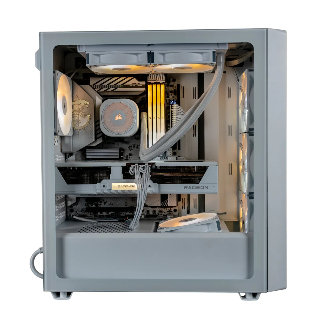 Corsair 3200D RS ARGB TG ATX Mid-Tower PC Case w/ 3x RS120-R ARGB Fans ( Black CC-9011344-WW | White CC-9011345-WW ) - Image 7