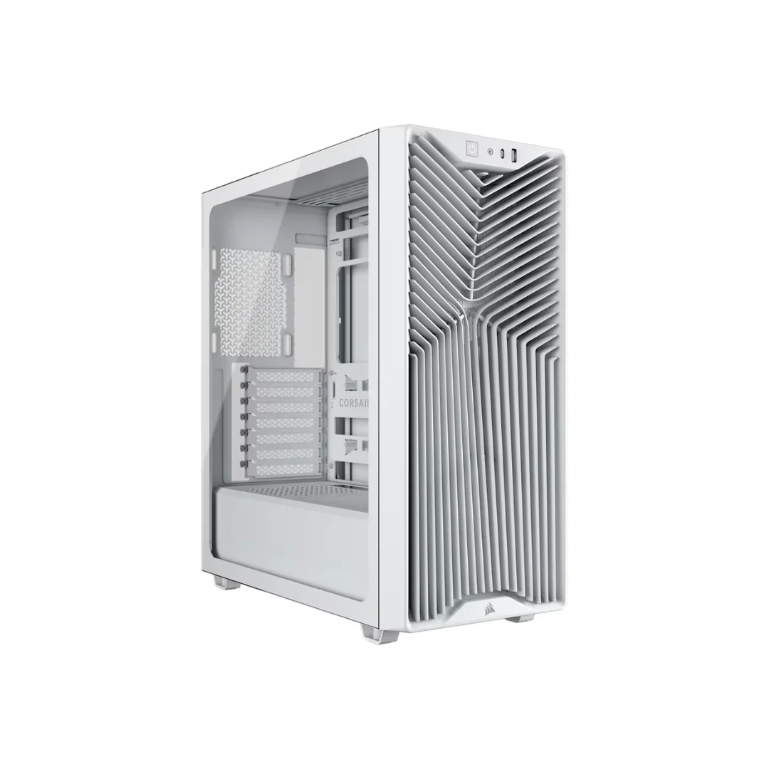 Corsair 3200D RS TG ATX Mid-Tower PC Case w/ 3x non-ARGB Fans (Black CC-9011334-WW | White CC-9011335-WW) - Image 2