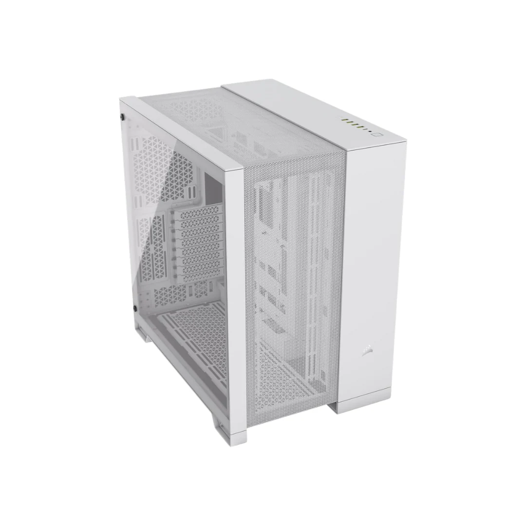 Corsair 6500D Airflow White Dual Chamber Case CC-9011260-WW ( No Box ) - Image 2