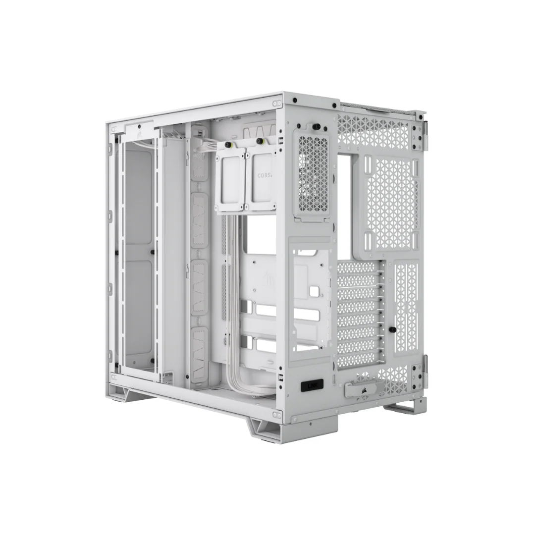 Corsair 6500D Airflow White Dual Chamber Case CC-9011260-WW ( No Box ) - Image 3