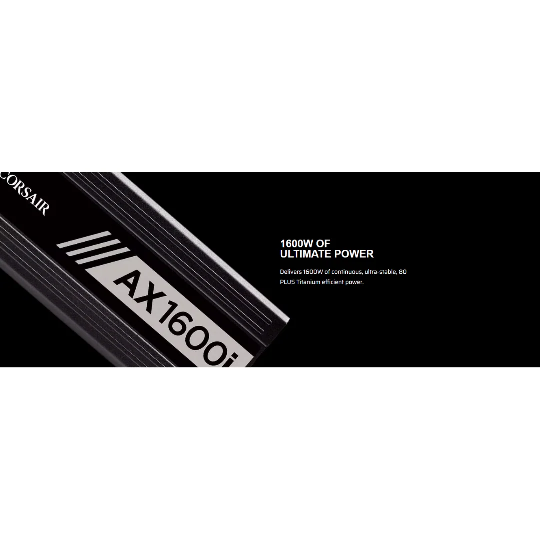 Corsair AX1600i TITANIUM 1600W Digital ATX Full Modular PSU CP-9020087-NA - Image 4