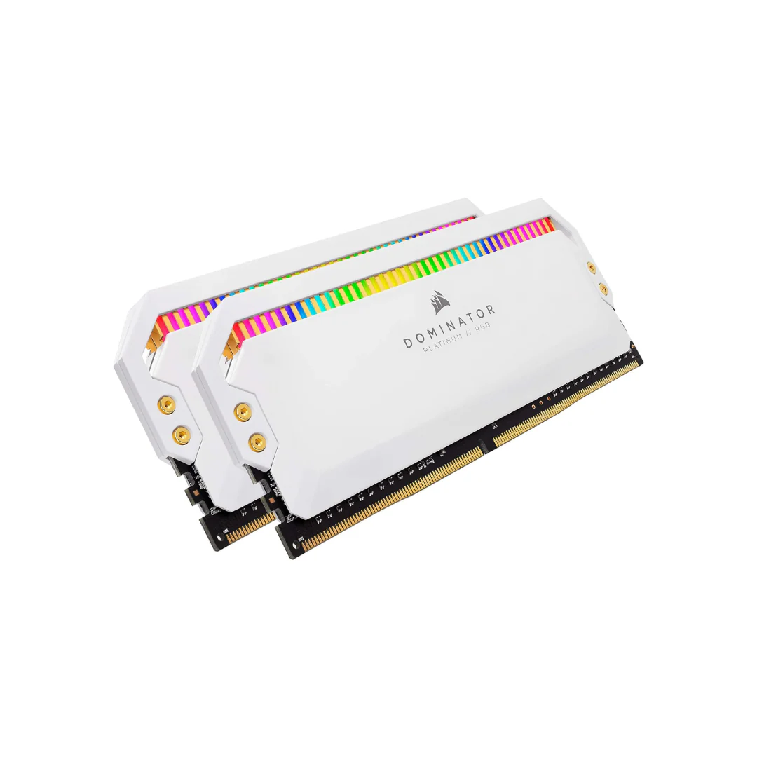 Corsair Dominator Platinum RGB 32GB (2 x 16GB) White DDR4 3600MHz C18 Memory Kit CMT32GX4M2D3600C18W - Image 2