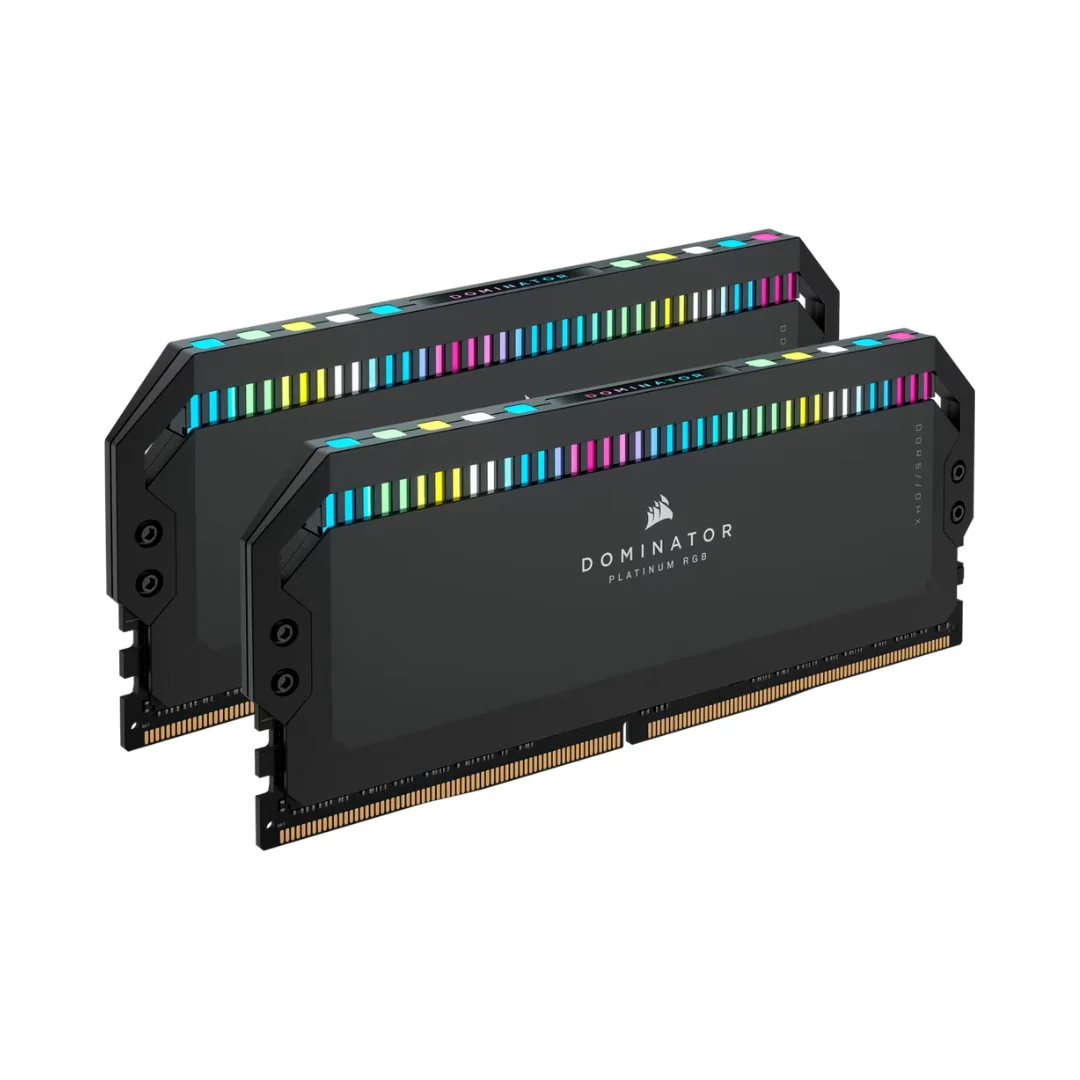 Corsair Dominator Platinum RGB 64GB 32Gx2 DDR5 6000MTs CL30 CMT64GX5M2B6000Z30 - Image 2