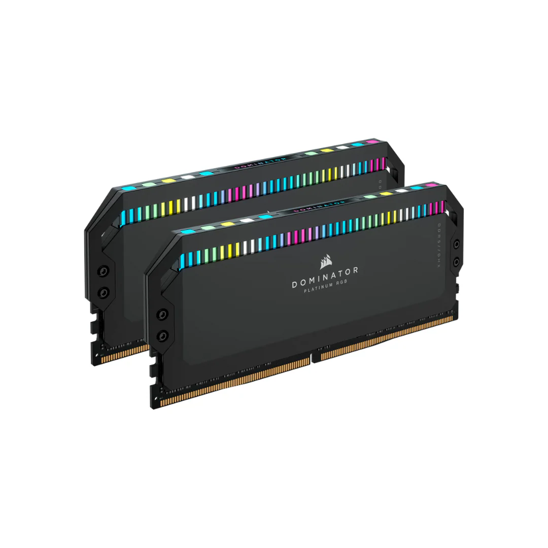 Corsair Dominator Platinum RGB 64GB 32Gx2 DDR5 6800MT/s CL40 Desktop Memory CMT64GX5M2B6800C40 - Image 2