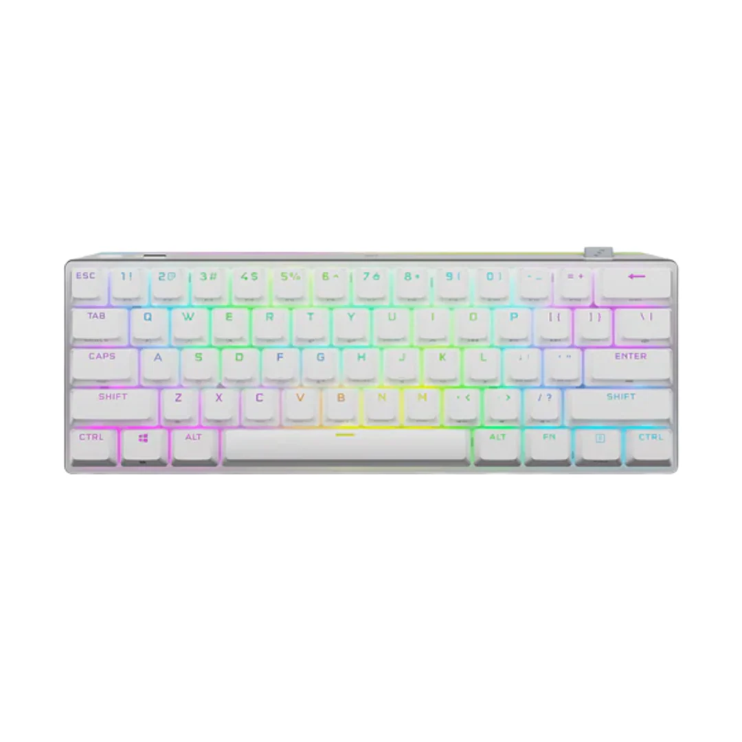 Corsair K70 Pro Mini Wireless RGB - White ( MX RED CH-9189110-NA | MX SPEED CH-9189114-NA ) - Image 3