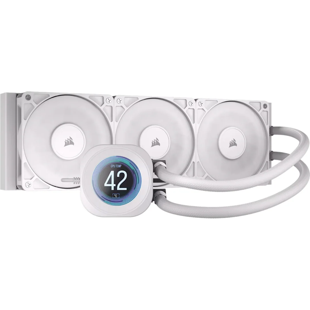 Corsair Nautilus 360 RS LCD 360mm Liquid CPU Cooler ( Black CW-9061033-WW | White CW-9061034-WW ) - Image 2