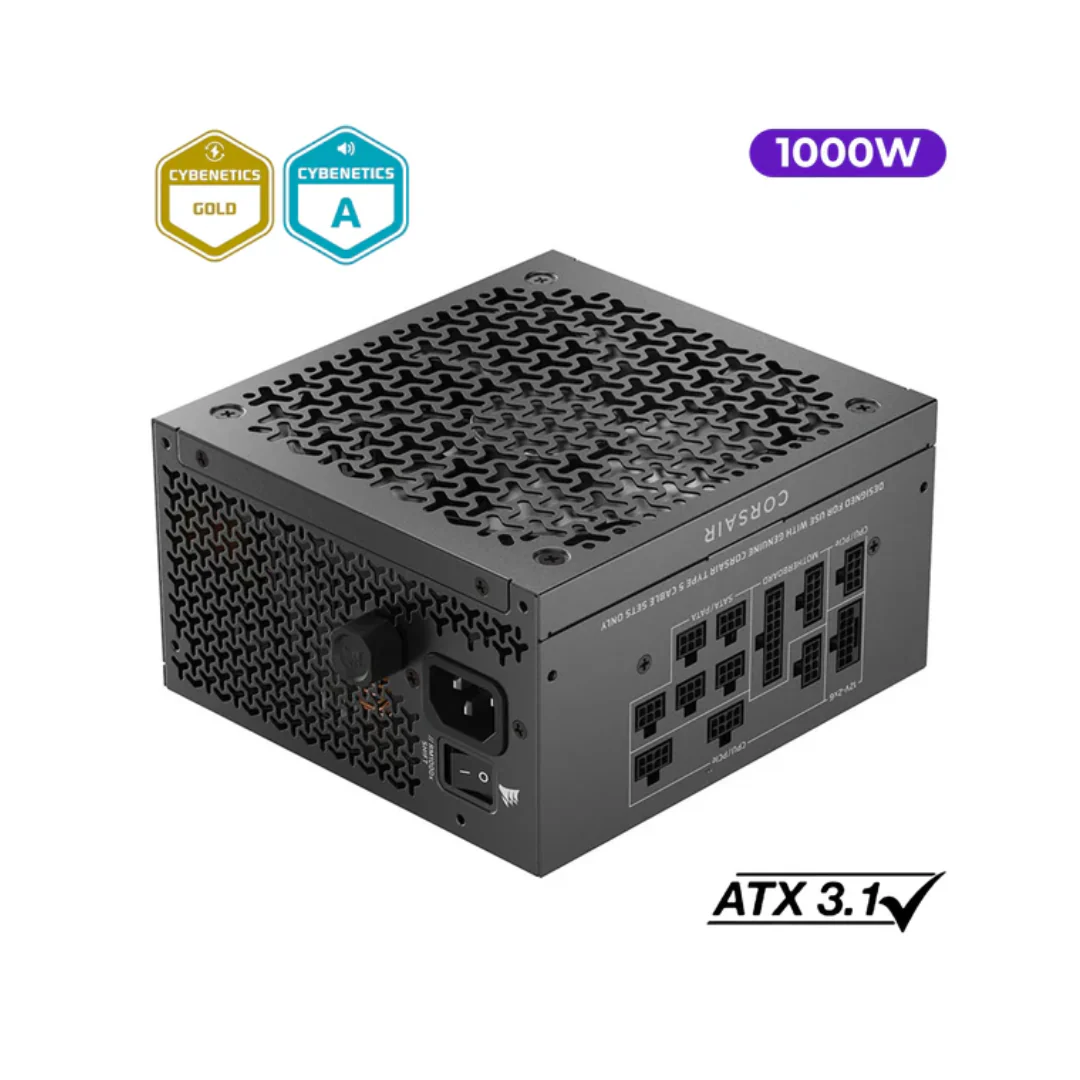 Corsair RM1000x SHIFT 1000W 80+ GOLD Fully Modular PSU CP-9020300-NA - Image 2