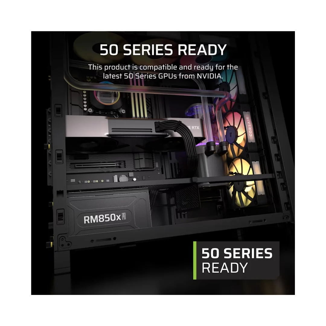 Corsair RM850X SHIFT 850w 80+ GOLD ATX 3.1 Full Modular Power Supply CP-9020299-NA - Image 3