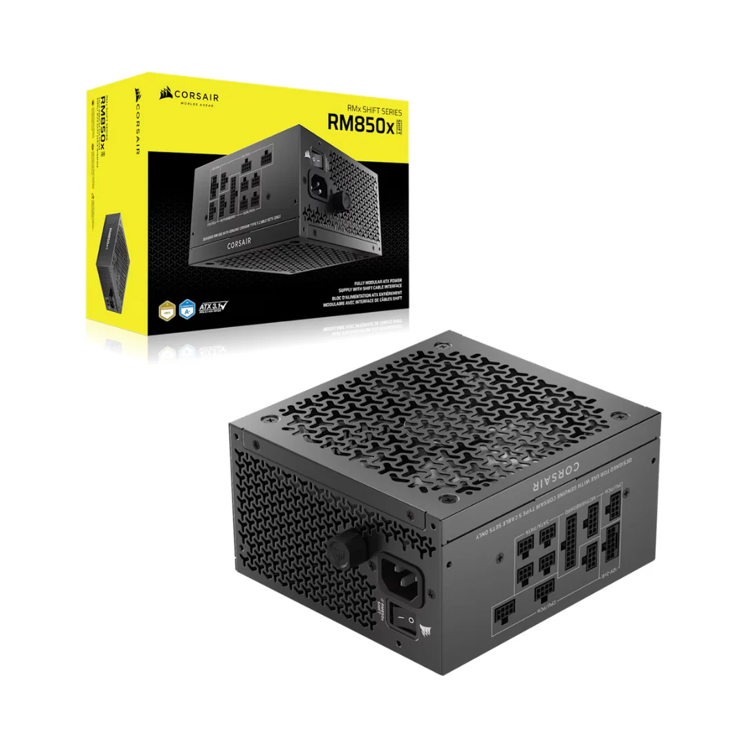 Corsair RM850X SHIFT 850w 80+ GOLD ATX 3.1 Full Modular Power Supply CP-9020299-NA - Image 4