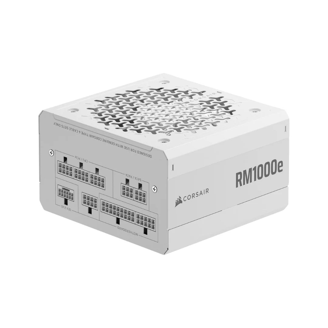 Corsair RME1000e White 1000w 80+ GOLD ATX3.1 Full Modular Power Supply CP-9020294-NA