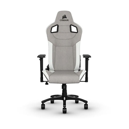 CORSAIR T3 RUSH (Charcoal / Grey Charcoal / Grey White) Gaming Chair - Image 3