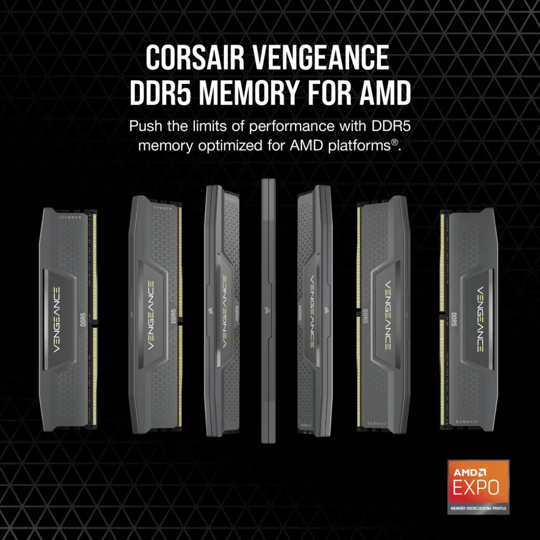 Corsair Vengeance 16GB Single DDR5 6000MTs CL36 CMK16GX5M1E6000Z36 Desktop Memory - Image 2