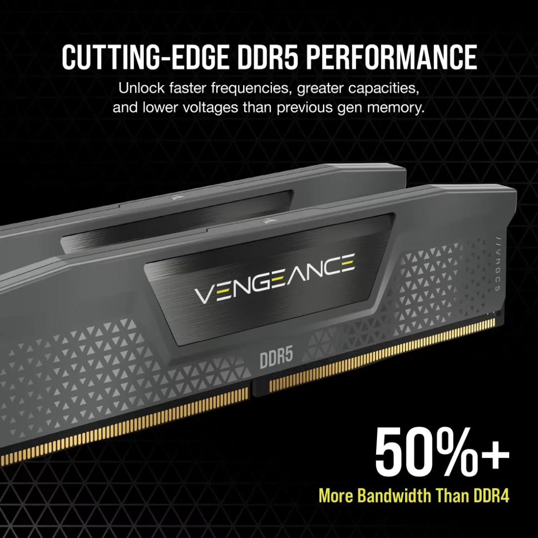Corsair Vengeance 16GB Single DDR5 6000MTs CL36 CMK16GX5M1E6000Z36 Desktop Memory - Image 3