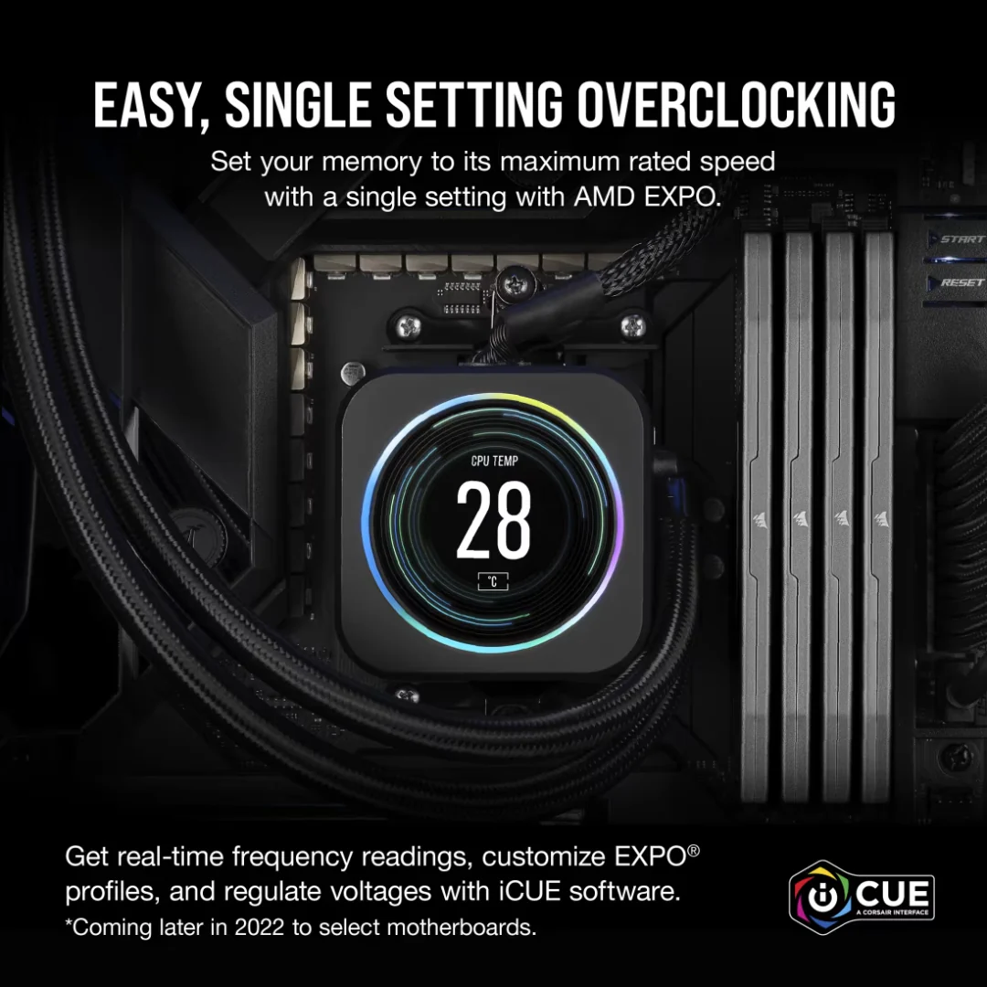 Corsair Vengeance 16GB Single DDR5 6000MTs CL36 CMK16GX5M1E6000Z36 Desktop Memory - Image 4