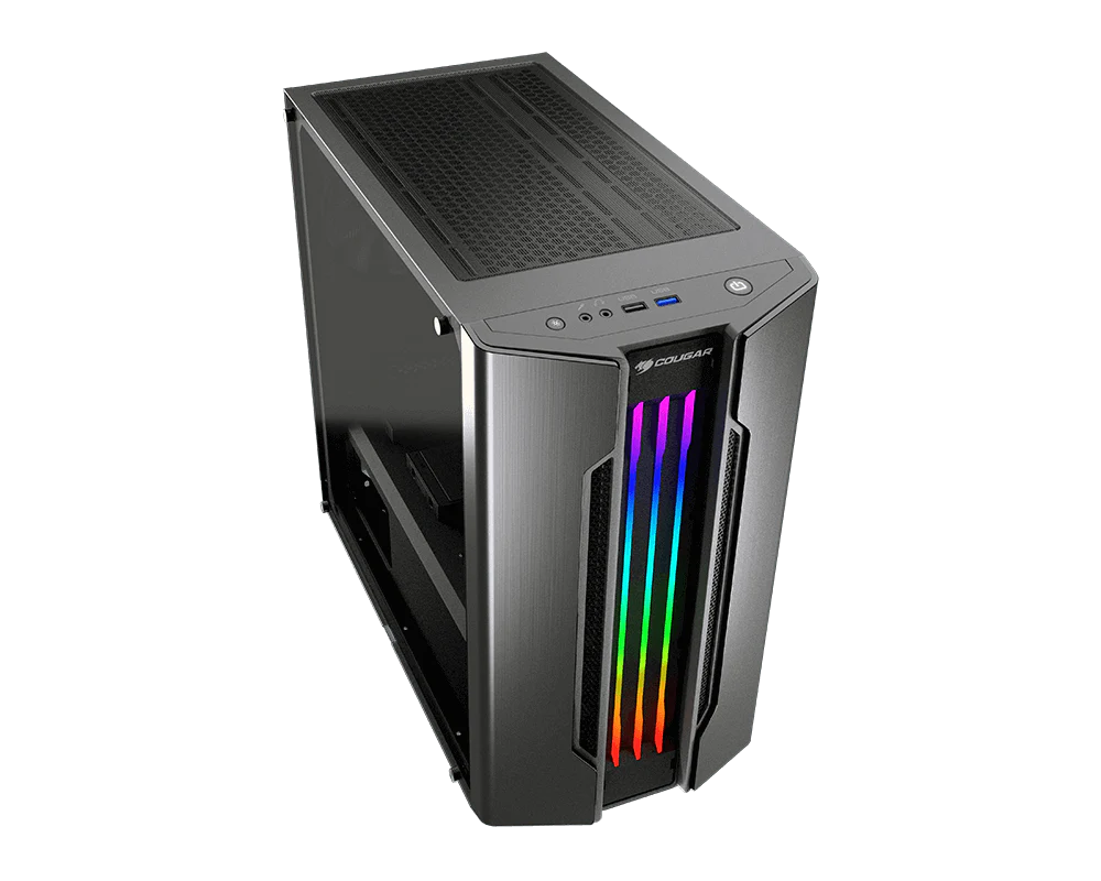 Cougar Gemini M RGB Silver ATX TG Mini Tower Case (1x120mm) - Image 5