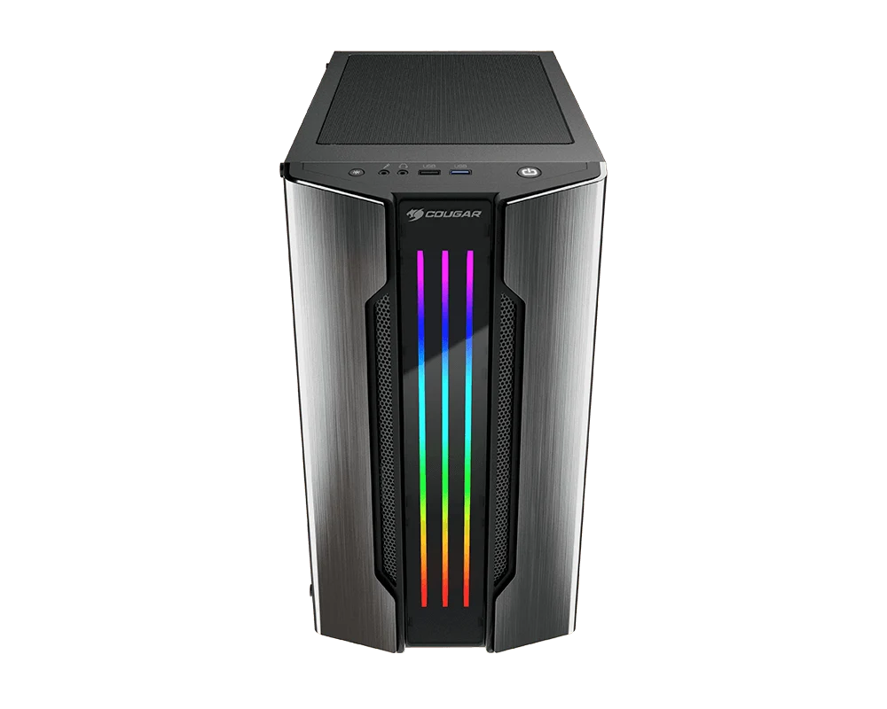 Cougar Gemini M RGB Silver ATX TG Mini Tower Case (1x120mm) - Image 6