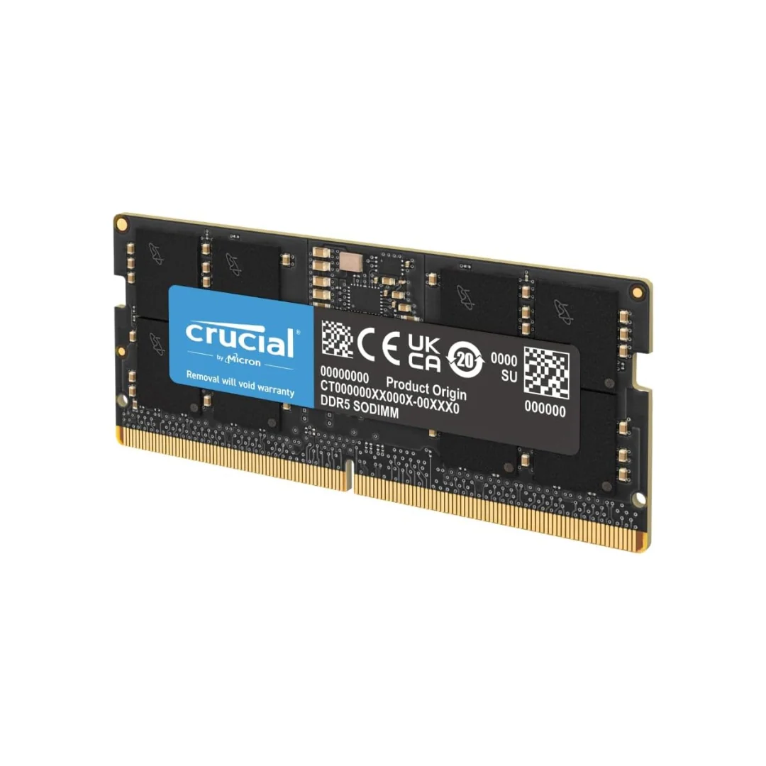 Crucial 16GB DDR5 SoDimm ( CT16G48C40S5-16 | CT16G56C46S5-16 ) - Image 2