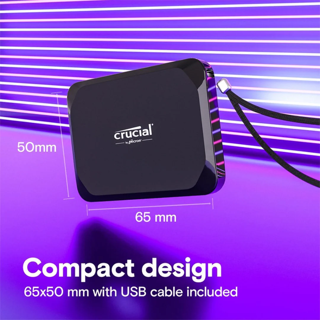 Crucial X9 2TB CT2000X9SSD9 External Hard Drive - Image 3
