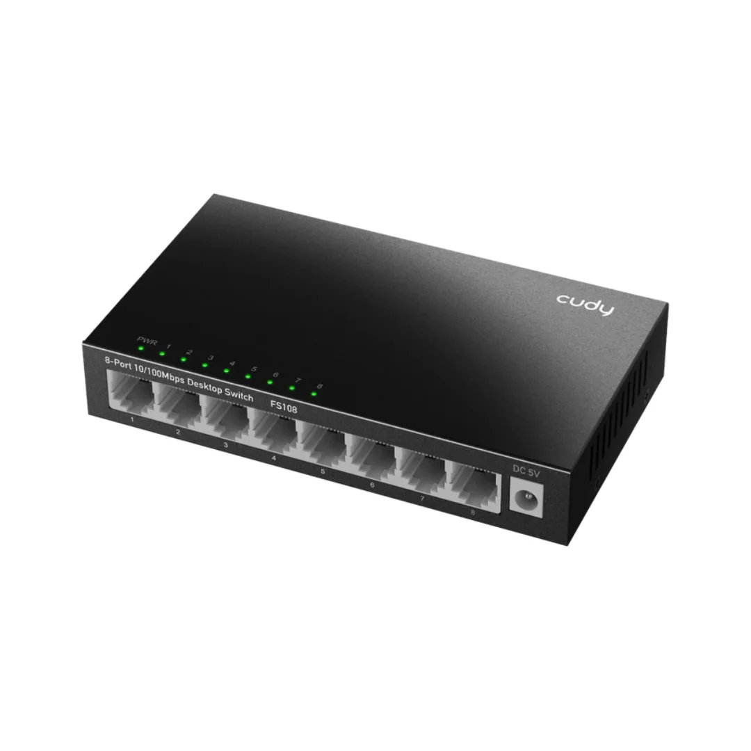 Cudy FS108 8-Port 10/100Mbps Desktop Switch - Image 2