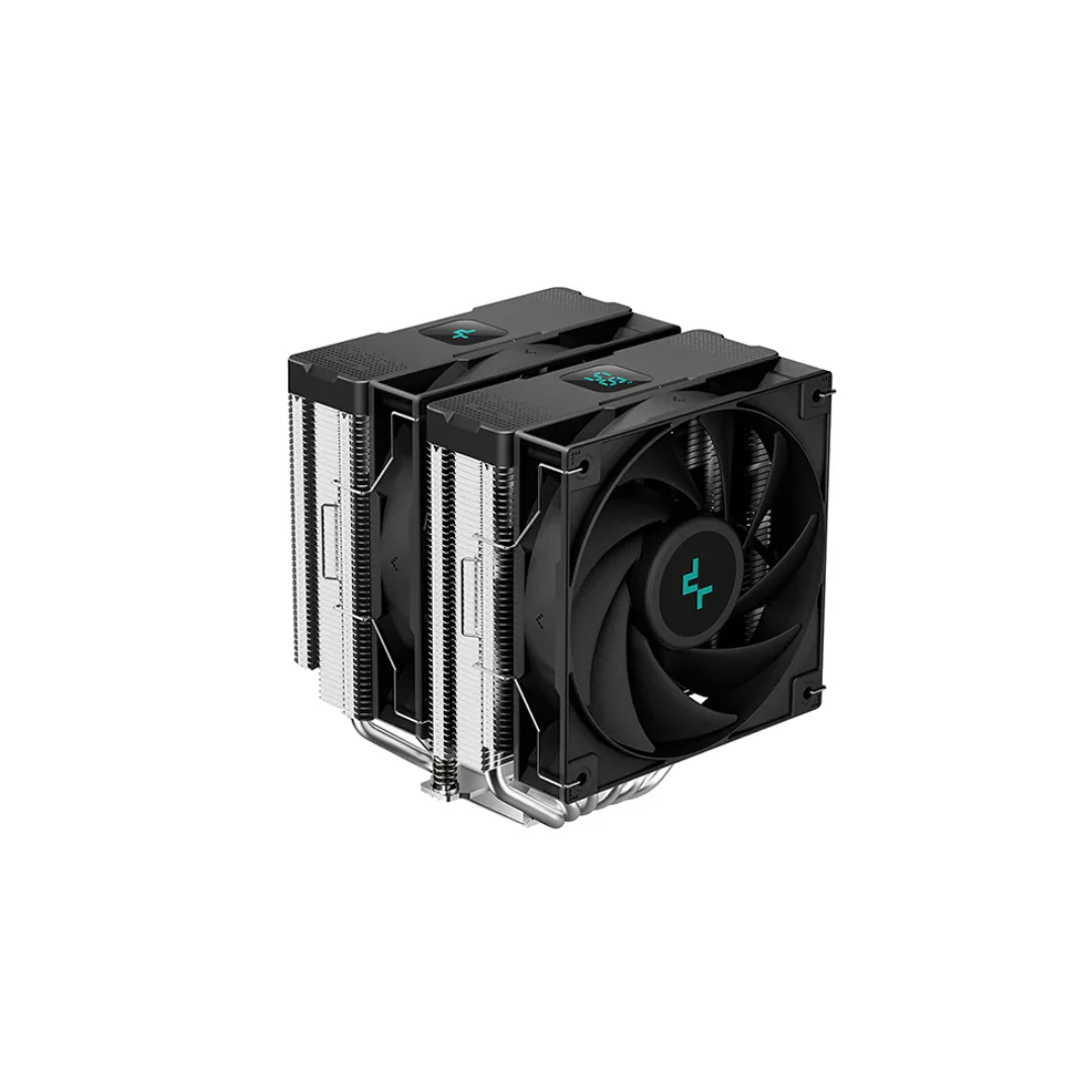 Deepcool AG620 Digital Dual-Tower CPU Cooler With A Temperature Display R-AG620-BKNDMN-G-1 - Image 2