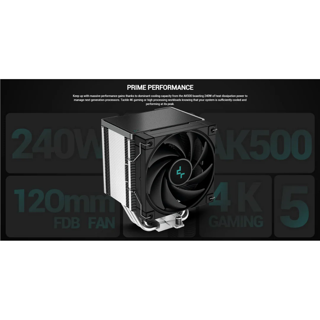Deepcool AK500 Black CPU Air Cooler R-AK500-BKNNMT-G - Image 4