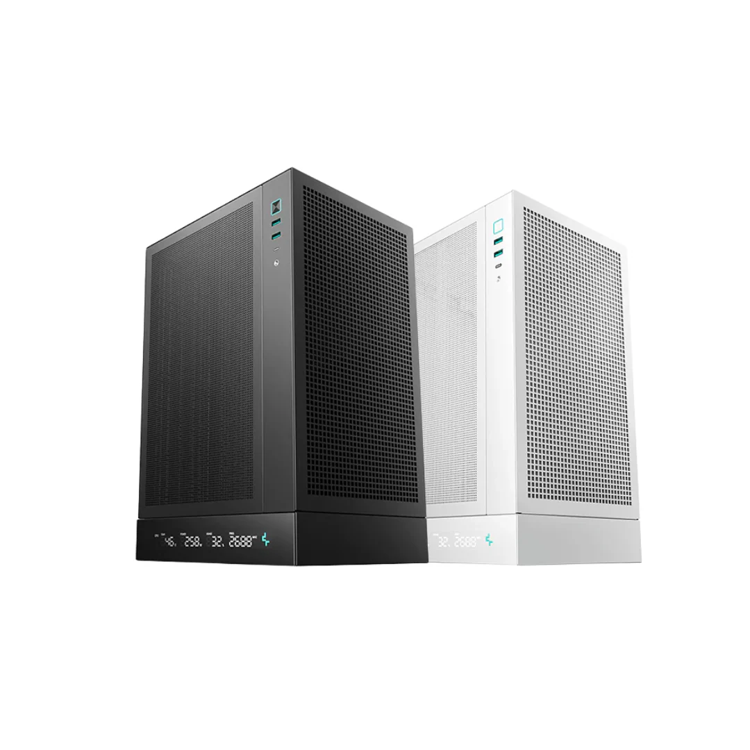 Deepcool CH170 Digital Vertical Mini ITX Case ( Black R-CH170-BKNPI0D-G-1 / White R-CH170-WHNPI0D-G-1 ) - Image 3