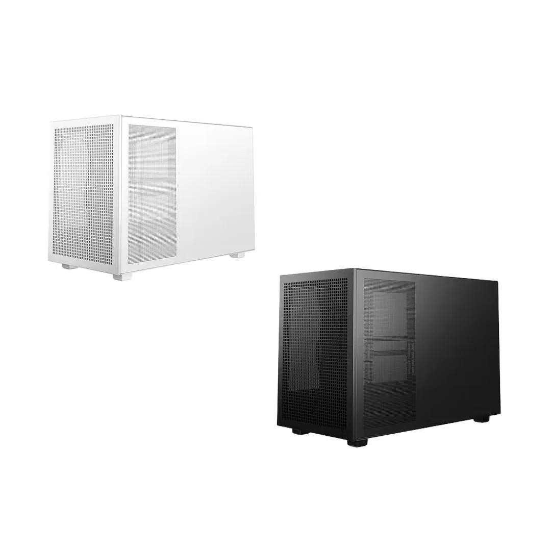 Deepcool CH260 WOOD Mesh Panels mATX Compact Case ( Black R-CH260-BKNWM0-G-1 / White R-CH260-WHNWM0-G-1 ) - Image 4