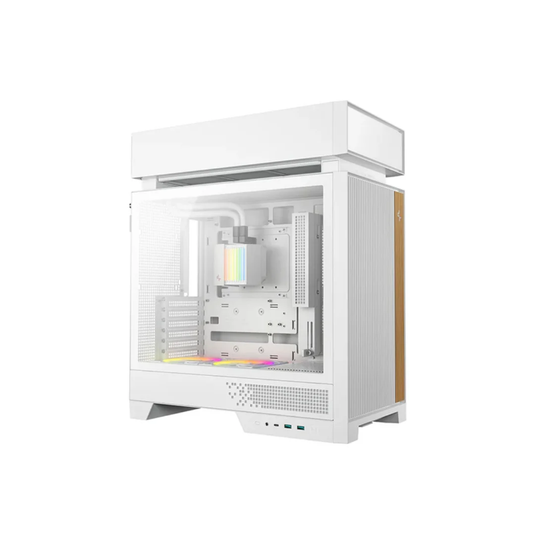 DeepCool CL6600 ATX PC Case with 360mm ARGB Liquid Cooler ( Black R-CL6600-BKNNA0-G-1 | White R-CL6600-WHNNA0-G-1 ) - Image 2