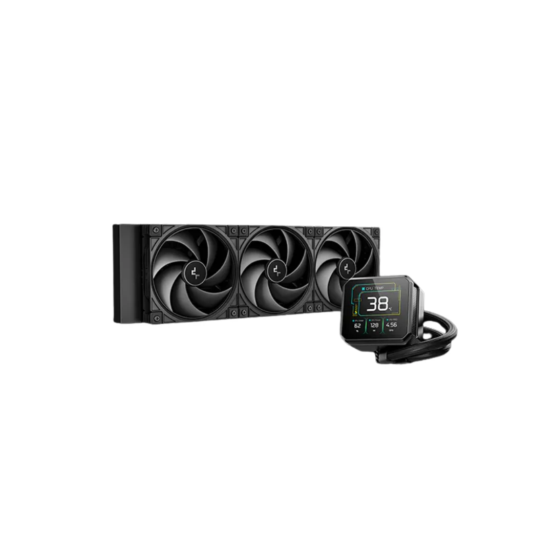 DeepCool Spartacus 360 LCD Screen Gen6 AIO Liquid Cooler R-SPT360-BKDSMP-G-1