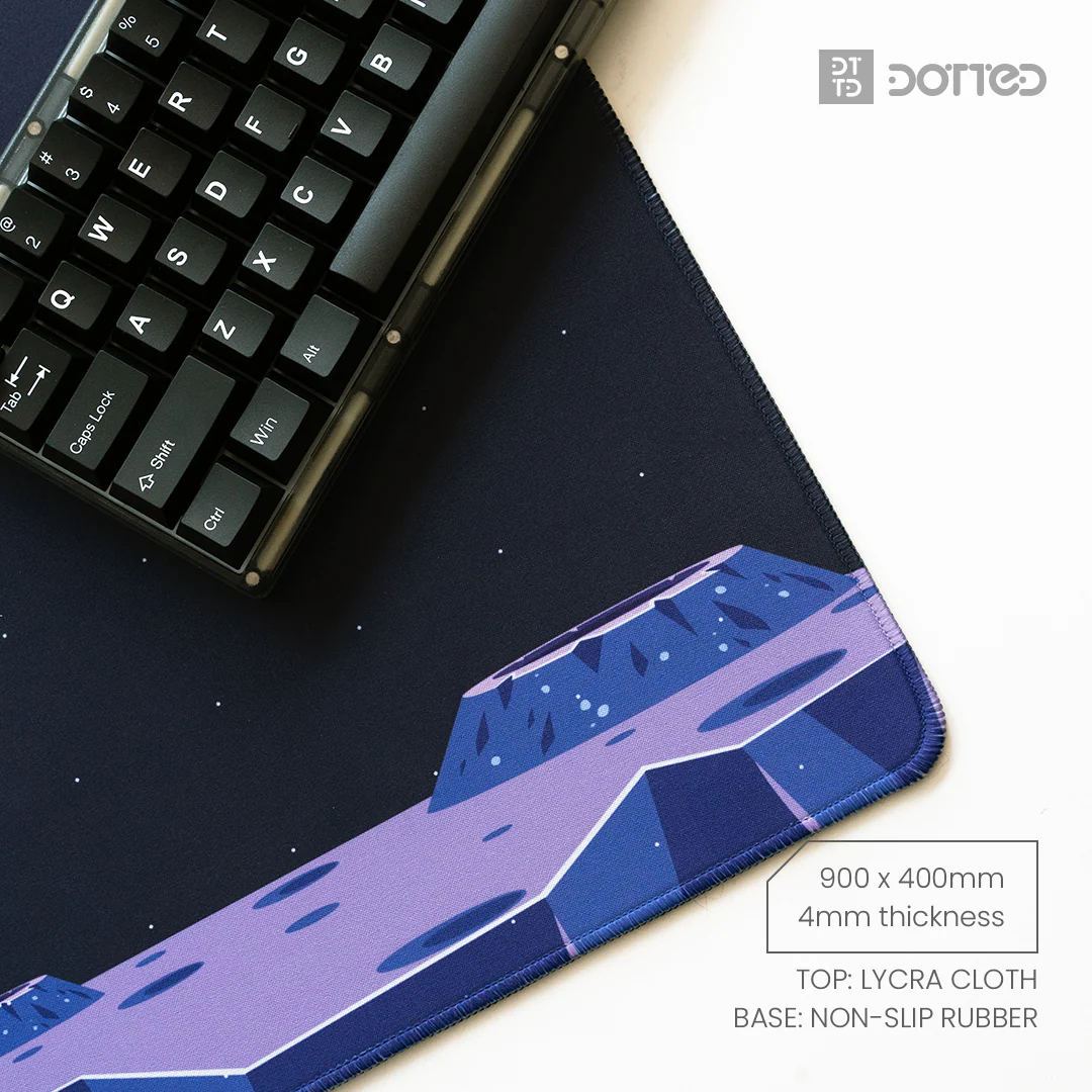 Dotted Celestial Collection Desk Mat 900 x 400 x 4mm - Image 3