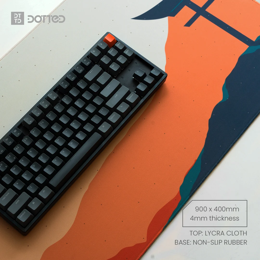 Dotted Japanese Collection Desk Mat 900 x 400 x 4mm - Image 5