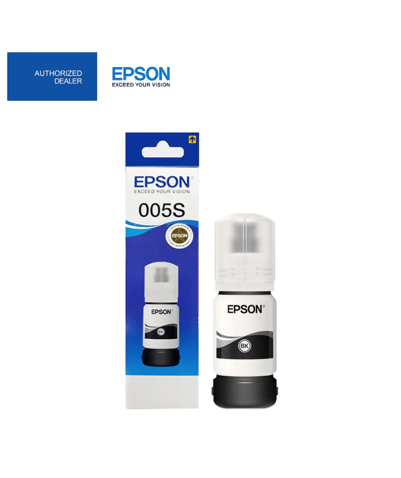 Epson 005S Original C13T01P100 Black Ink Bottle - Image 4