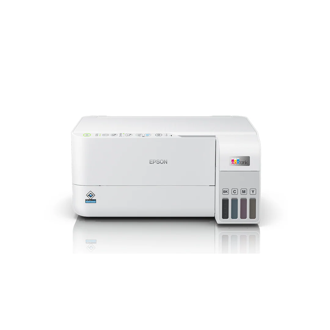Epson L3556 Wireless EcoTank All-in-One Ink Tank A4 White Printer - Print Scan Copy