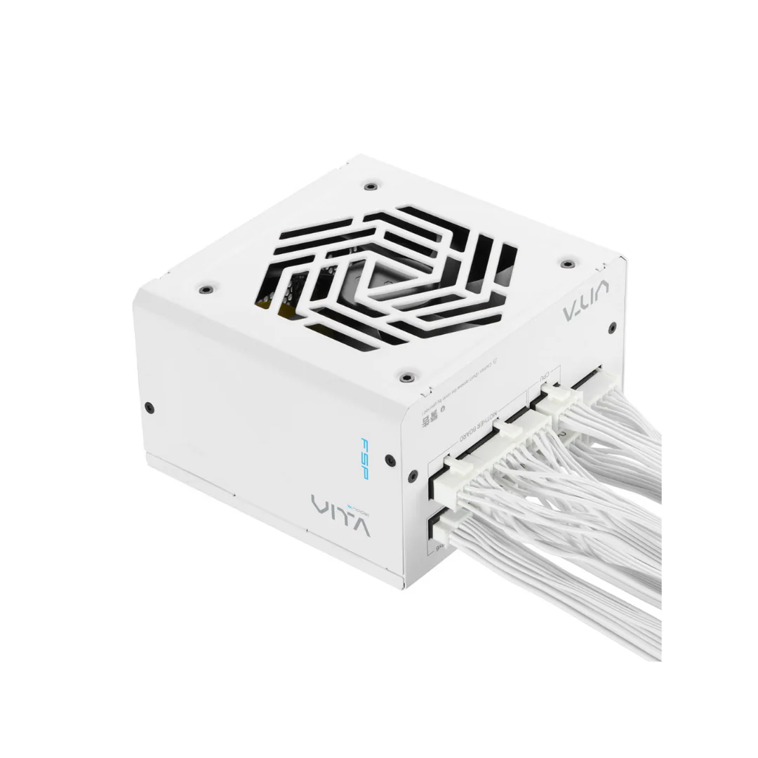 FSP VITA GM 850W WHITE 80+ GOLD ATX3.1 Power Supply VITA-850GM WHITE - Image 2