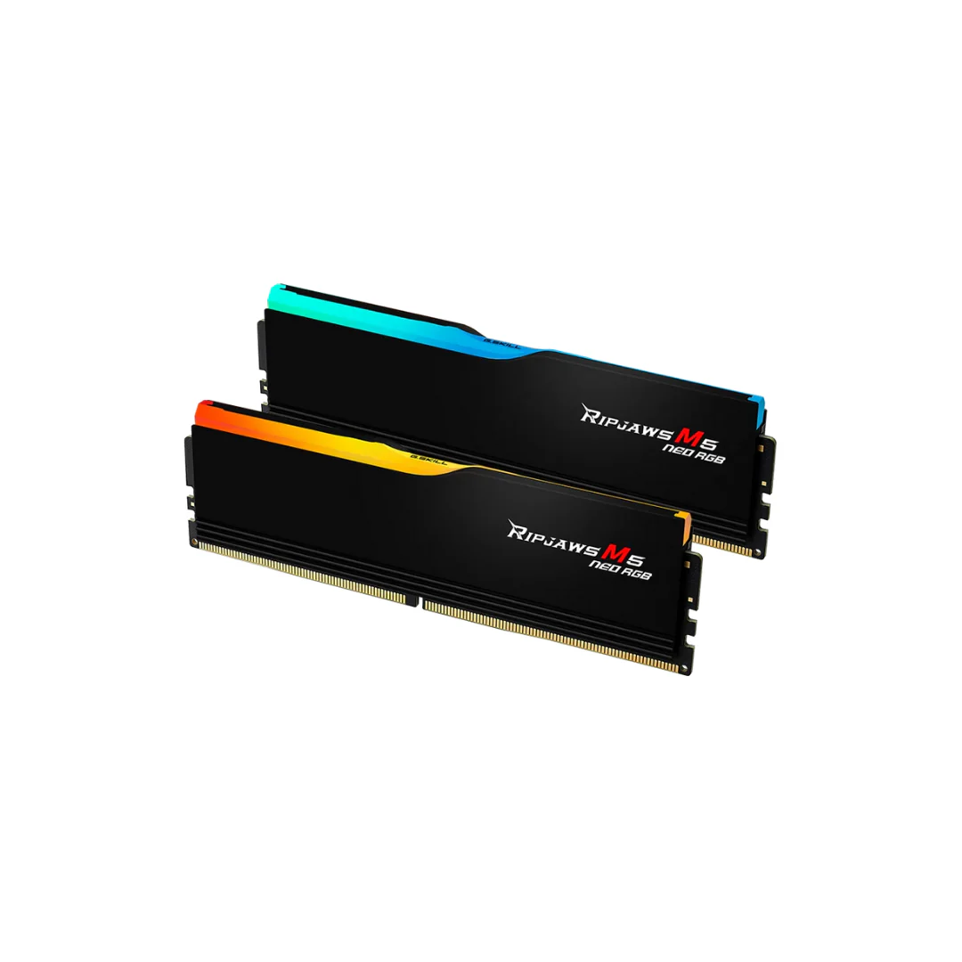 G.Skill Ripjaws M5 Neo RGB 32GB DUAL DDR5 6000MT/s CL28 F5-6000J2836G16GX2-RM5NRK Desktop Memory - Image 3
