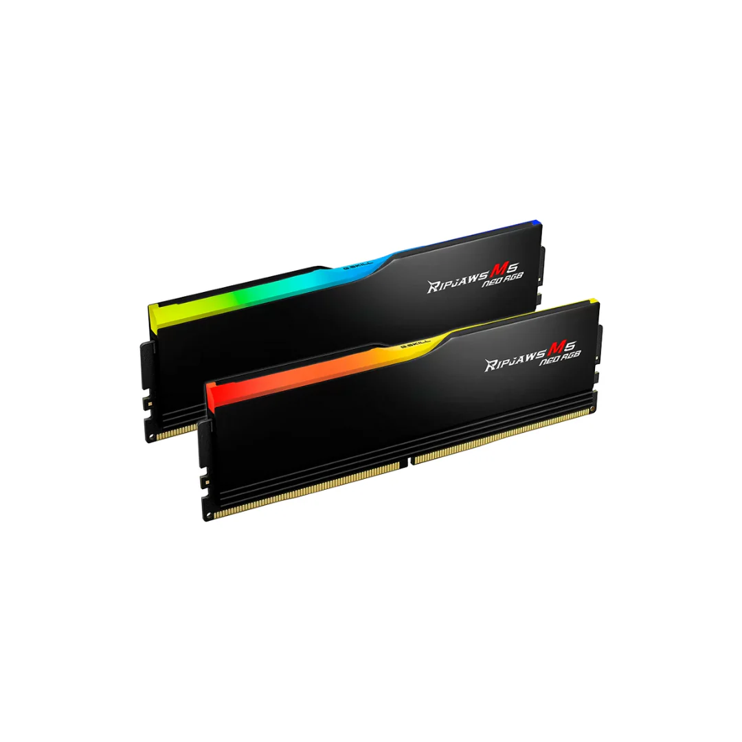 G.Skill Ripjaws M5 Neo RGB 32GB DUAL DDR5 6000MT/s CL28 F5-6000J2836G16GX2-RM5NRK Desktop Memory - Image 4