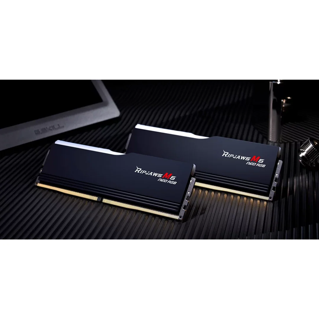 G.Skill Ripjaws M5 Neo 32G DUAL DDR5 6400MT/s F5-6400J3240G16GX2-RM5NRK Desktop Memory - Image 3