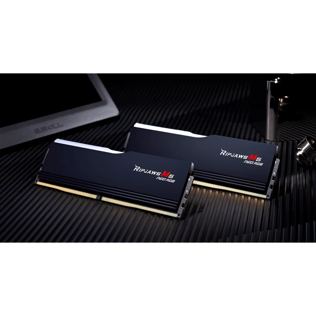 G.Skill Ripjaws M5 Neo RGB 32GB 16GX2 DDR5 6000 CL36 F5-6000J3636F16GX2-RM5NRK - Image 4