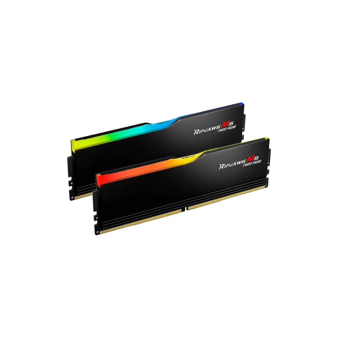 G.Skill Ripjaws M5 Neo RGB 32GB 16GX2 DDR5 6000 CL36 F5-6000J3648D16GX2-RM5NRK - Image 2