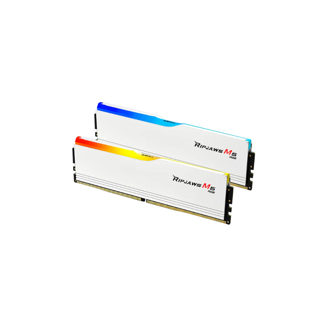 G.Skill Ripjaws M5 RGB 32GB 16GX2 DDR5 5600MT/s Desktop Memory F5-5600J3036D16GX2-RM5RW - Image 2