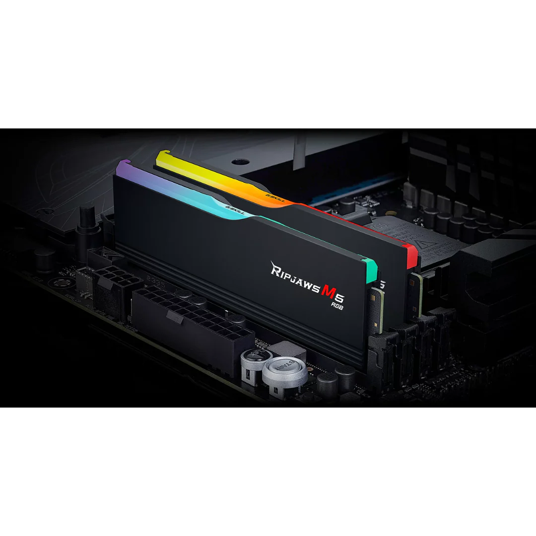 G.Skill Ripjaws M5 RGB 32GB 16GX2 DDR5 6000MT/s Desktop Memory (F5-6000J3636F16GX2-RM5RK/F5-6000J3636F16GX2-RM5RW) - Image 4