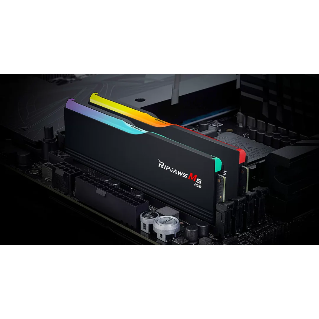 G.Skill Ripjaws M5 RGB 32GB 16GX2 DDR5 6400MT/s Desktop Memory F5-6400J3648F16GX2-RM5RK - Image 4