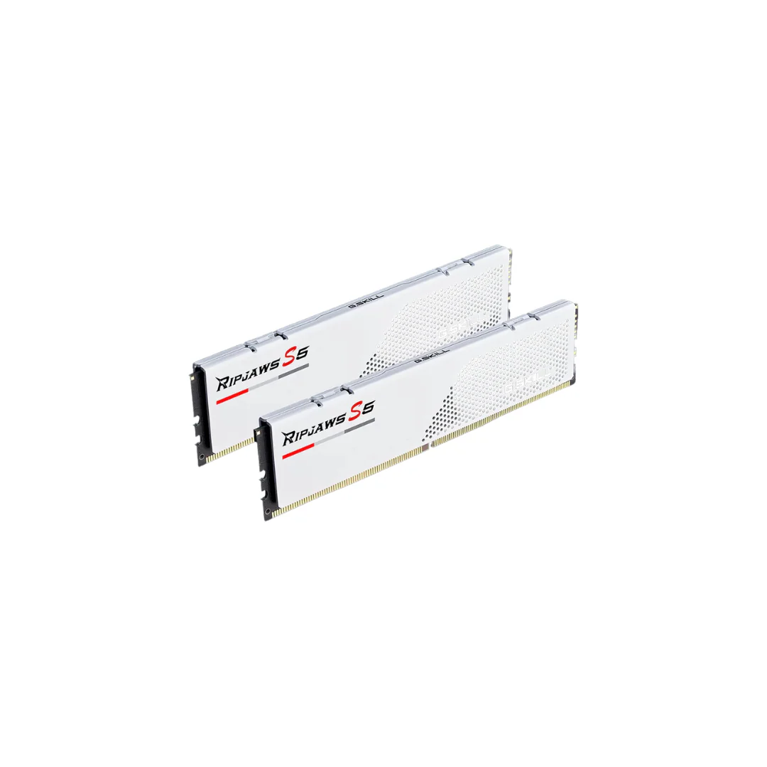 G.Skill Ripjaws S5 32GB 16GX2 DDR5 6000MT/s Silver Desktop Memory F5-6000J3238F16GX2-RS5W - Image 2