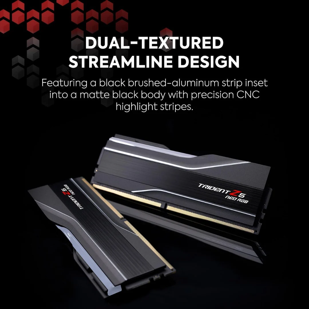 G.Skill Trident Z5 NEO RGB 32GB F5-6000J2836G16GX2-TZ5NR Desktop Memory - Image 3