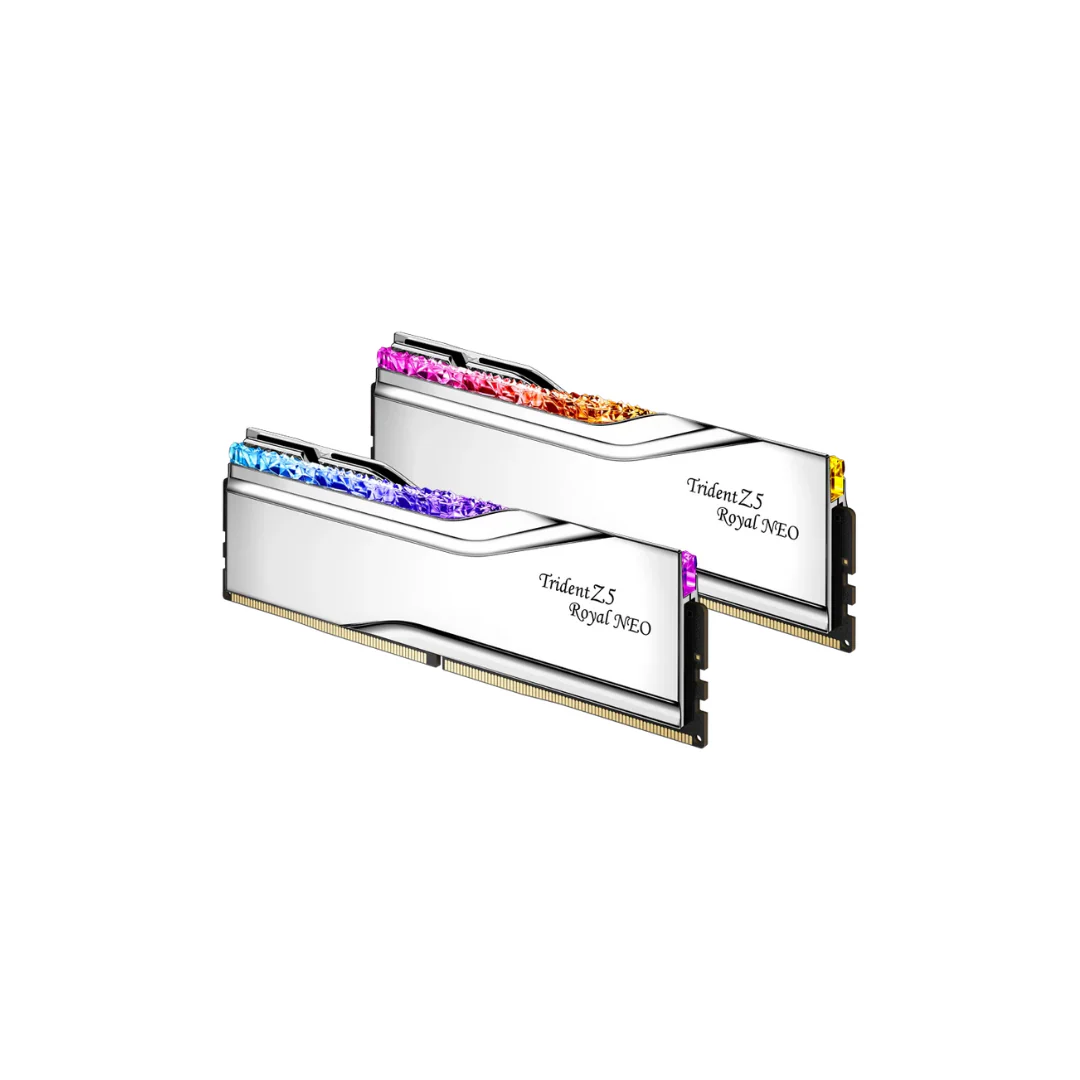G.Skill Trident Z5 Royal Neo 64GB 2x32GB DDR5 6000 CL30-36-36-96 1.40V F5-6000J3036G32GX2-TR5NS - Image 2