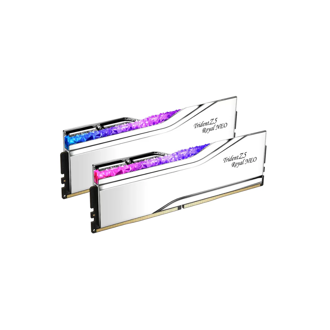 G.Skill Trident Z5 Royal Neo 64GB 2x32GB DDR5 6000 CL30-36-36-96 1.40V F5-6000J3036G32GX2-TR5NS - Image 3