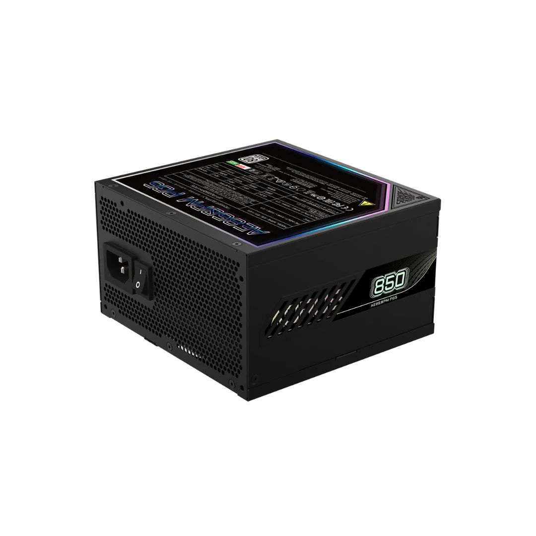 Gigabyte Aorus Elite P850W 80+ Platinum Modular PCIe 5.0 Power Supply GP-AE850PM-PG5 | GP-AE850PM-PG5-ICE - Image 2